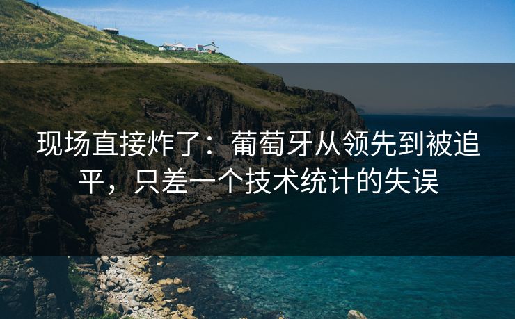 现场直接炸了：葡萄牙从领先到被追平，只差一个技术统计的失误